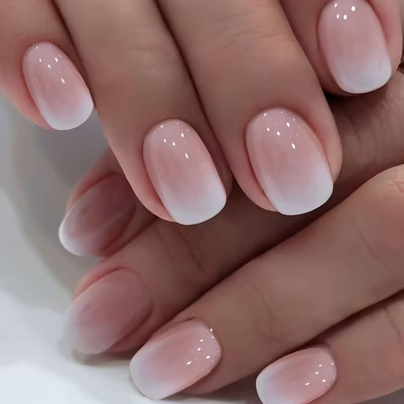 Pink Gradient Short Square