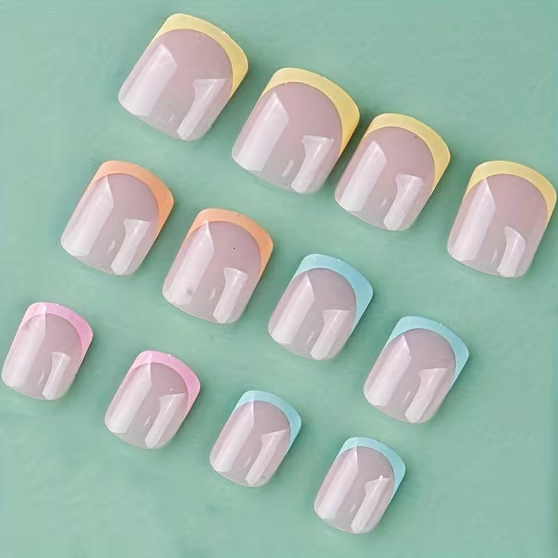 Colorful French Tip