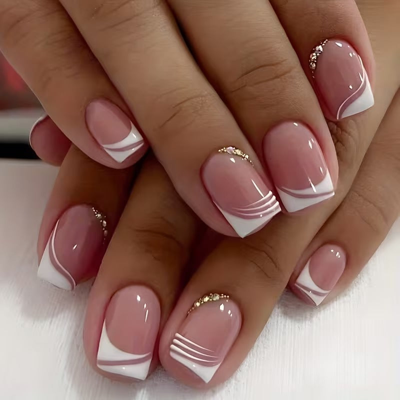 Pink & White French Style