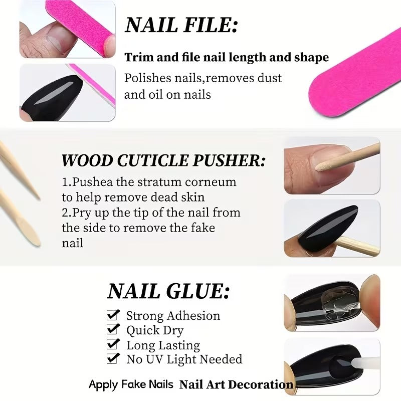 Almond and Ballet Nail