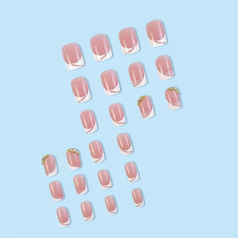 Pink & White French Style
