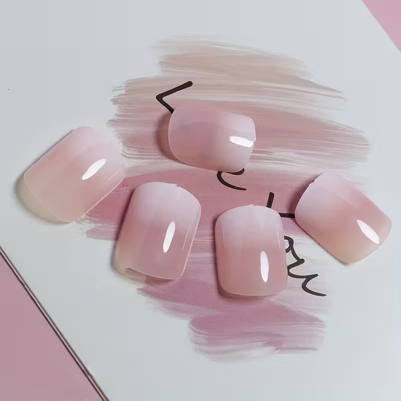 Pink Gradient Short Square