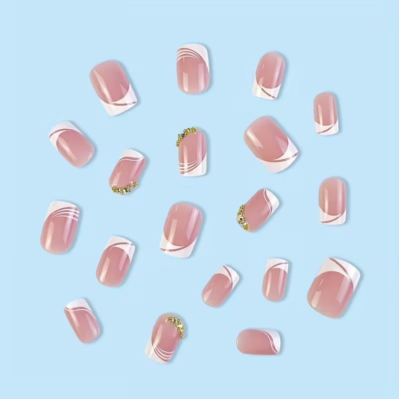 Pink & White French Style