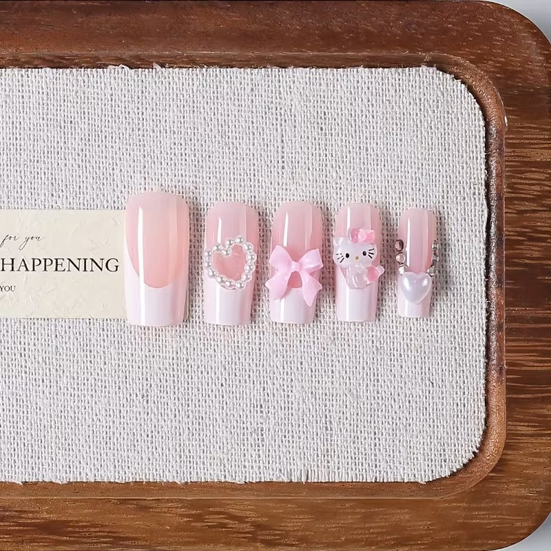 Hello Kitty Press on Nails - 24pcs