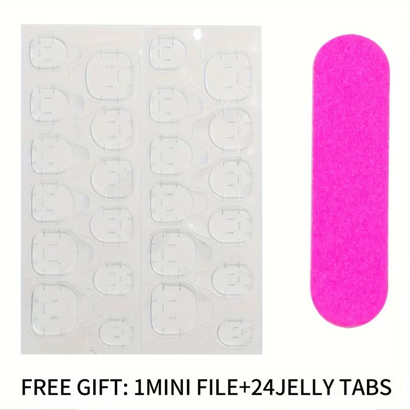Pink Gradient Short Square