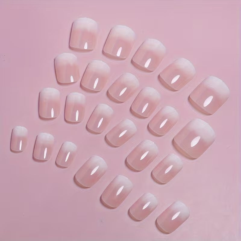 Pink Gradient Short Square